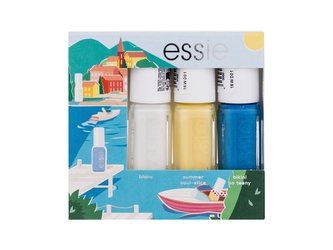Essie Summer Mini Trio lak na nehty 5 ml 1 Blanc + lak na nehty 5 ml 648 Summer Soul Stice + lak na nehty 5 ml 219 Bikini So Teeny