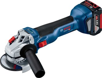 BOSCH GWS 18V-10, akumulátorová úhlová bruska, 9.000 ot/min, 125 mm