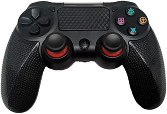 Bezdrátový ovladač pro PS4 - Twin Vibration IV - Černá Bezdrátový ovladač pro PS4 - Twin Vibration IV - Černá