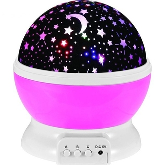 Projektor hvězdné oblohy - DELUXE mix barev