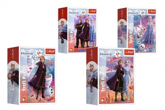 Puzzle mini 54 dielikov Ľadové kráľovstvo II/Frozen II