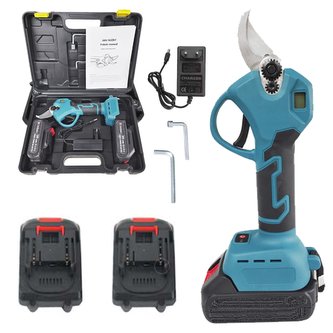 Akumulátorové zahradní nůžky 32MM 48V + náhradní baterie