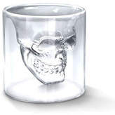 Skleněný panák lebka 75 ml