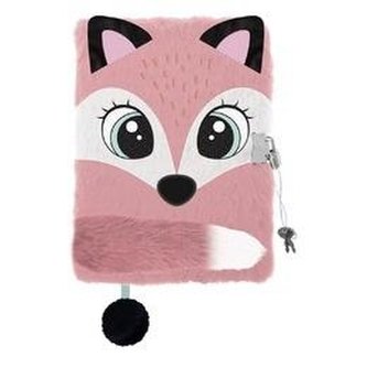 Pamiętnik z kłódką A5/96K włochacz Lisek Pamiętnik z kłódką A5/96K włochacz Lisek