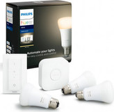 Hue Bluetooth 3x žárovka LED E27 9,5W 806 lm 2700K + bridge + switch