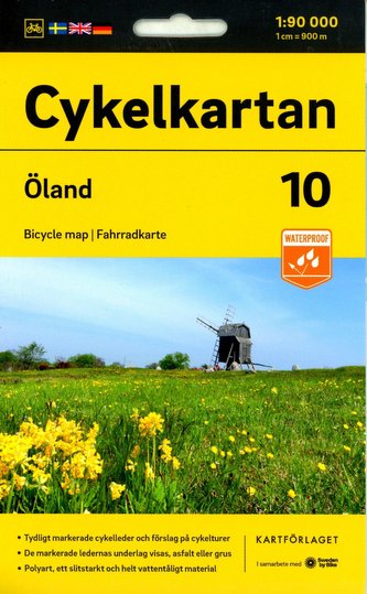 Cykelkartan Blad 10 Öland 1:90000