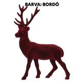 Jelen, bordó barva.