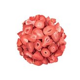 Jahody lyofilizované plátky váha 500g