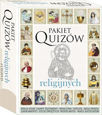 Pakiet quizów religijnych 3DVD + CD