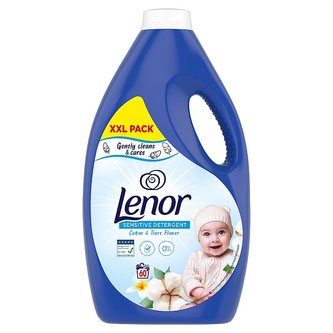 Lenor Sensitive tekutý prací prostředek 60 praní 3 l