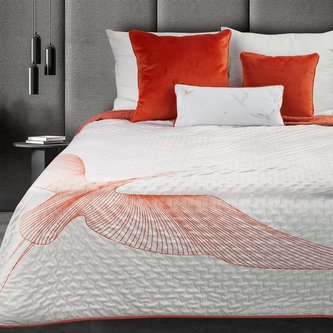 Přehoz na postel EMMA V. moderní vzor 220x240 cm Mybesthome