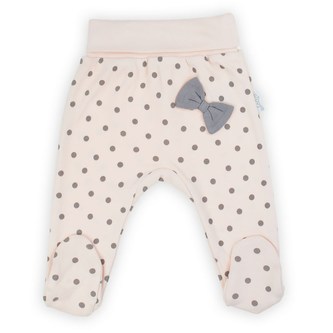 Kojenecké bavlněné polodupačky Nicol Sara - velikost 56 (0-3m)