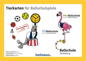 Tierkarten für Ballschulspiele