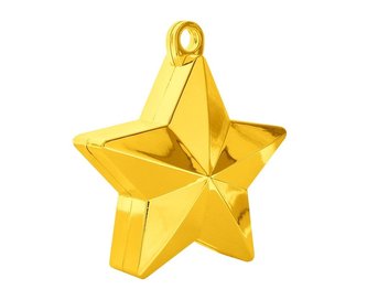 Ciężarek do balonów Gwiazda złota 170g