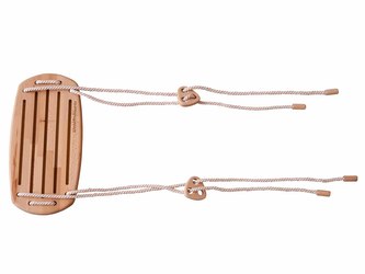 Montessori houpačka k domácímu hřišti, Natural Wood