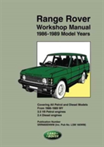 RANGE ROVER 1986-1989  WORKSHOP MANUAL