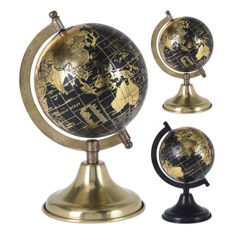 Globus na kovovém podstavci 127 mm - dvě barevná provedení