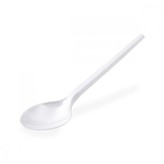 Lžíce bílá vícerázová 17 cm, 100 ks