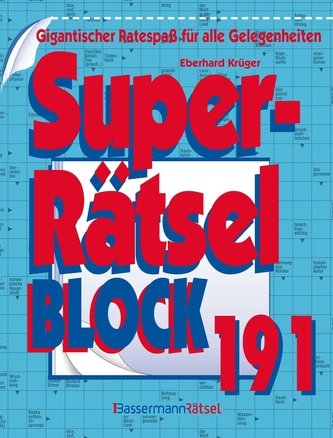 Superrätselblock 191 (5 Exemplare à 4,99 EUR)