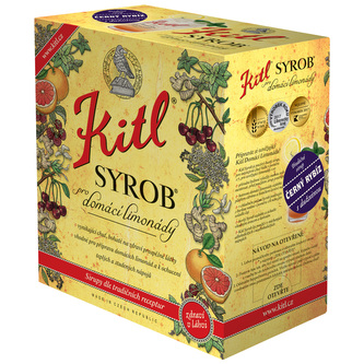 Kitl Syrob Černý rybíz 5l - bag-in-box