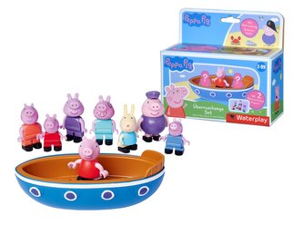 Big Waterplay Peppa Pig lodička s figurkami s překvapením