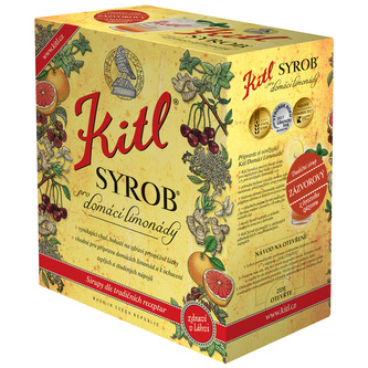 Kitl Syrob Zázvorový 5l - bag-in-box
