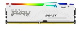 KINGSTON DIMM DDR5 FURY Beast White RGB EXPO 32GB 5200MT/s CL36