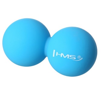 BLC02 MODRÝ DVOJITÝ MASÁŽNÍ MÍČ LACROSSE BALL HMS
