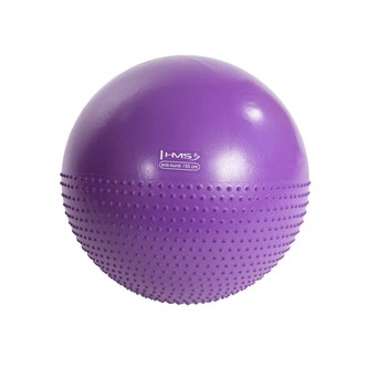 YB03 55CM FIALOVÝ MASÁŽNÍ GYMNASTICKÝ MÍČ HMS