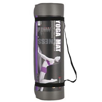 YM04 ŠEDÁ PODLOŽKA PRO JÓGU HMS