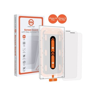 Mobile Origin Screen Guard 2 Pack 2,5D ochranné sklo s aplikátorem iPhone 14 Plus / 13 Pro Max