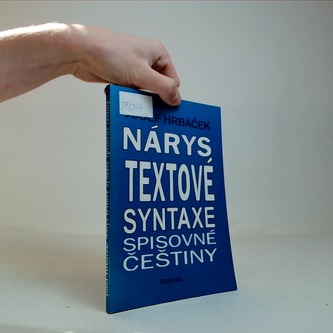 Nárys textové syntaxe spisovné češtiny
