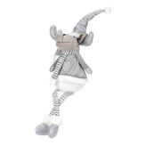 Sob látkový, visící nohy.