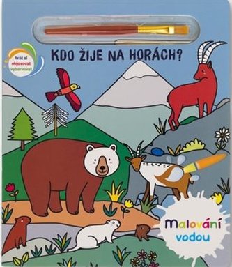 Kdo žije na horách? - Malování vodou