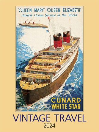 Vintage Travel 2024 - nástěnný kalendář