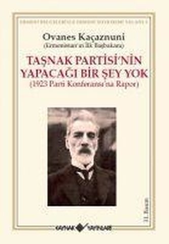 Tasnak Partisinin Yapacagi Bir Sey Yok