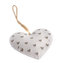Kovové závesné srdce so srdiečkami