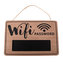 Drevená ceduľka WIFI