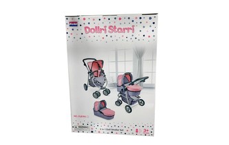 Kočárek kovový 3v1