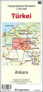 Ankara - Topographische Reisekarte 1:250.000 Türkei (Blatt 14)