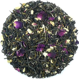 Yunnan - Jasmín - Růže - zelený aromatizovaný čaj, balení 100 g