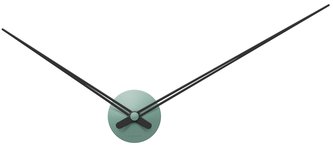 Designové nástěnné hodiny 5837GR Karlsson green 90cm