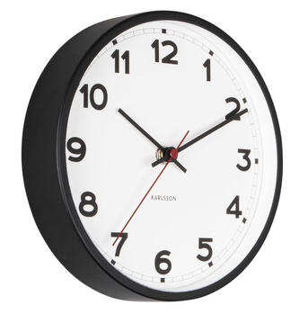 Designové nástěnné hodiny 5846WH Karlsson 22cm