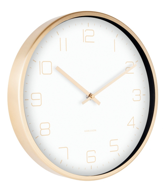 Designové nástěnné hodiny 5720WH Karlsson 30cm