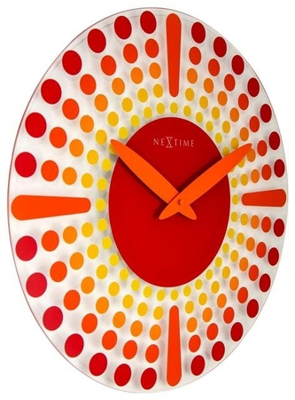 Designové nástěnné hodiny 8182ro Nextime Dreamtime 43cm