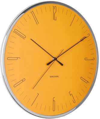 Designové nástěnné hodiny 5754YE Karlsson 40cm