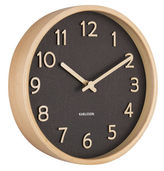 Designové nástěnné hodiny 5851BK Karlsson 22cm