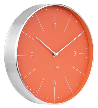 Designové nástěnné hodiny 5682OR Karlsson 28cm
