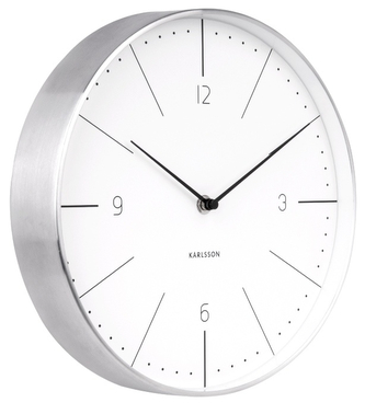 Designové nástěnné hodiny 5682WH Karlsson 28cm