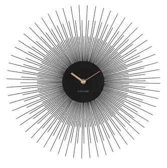Designové nástěnné hodiny 5817BK Karlsson 45cm